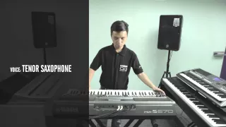 Giới thiệu Yamaha PSR-S670 (2)