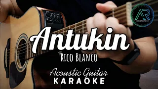 Antukin by Rico Blanco (Lyrics) | Acoustic Guitar Karaoke | TZ Audio Stellar X3