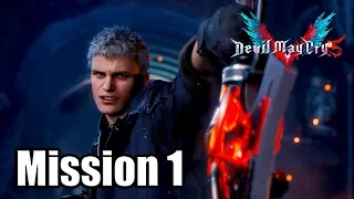 DEVIL MAY CRY 5 (2019) Gameplay Walkthrough - Mission 1 (No Commentary)