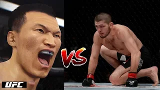 UFC.  Khabib Nurmagamedov VS Chan Sung Jung.  The Deadly Battle!