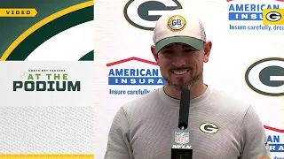 Matt LaFleur on Jordan Love: 'Just so proud & happy for him'