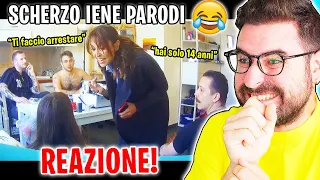 REAZIONE ALLO SCHERZO DELLE IENE A BENEDETTA PARODI!