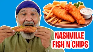 Tribal People Try Nashville Fish and Chips For The First Time!
