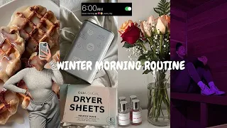 romanticizing my 6am winter morning routine