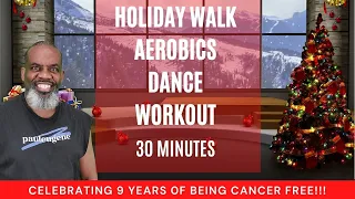 Holiday Walk Dance Aerobics Christmas Low Impact Workout | 30 Minutes | Tis The Season!