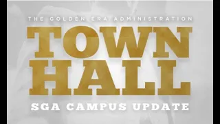 SGA Virtual Town Hall 04.01.21