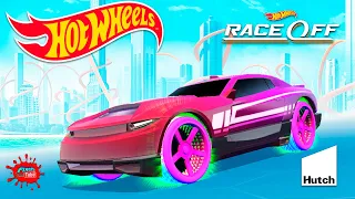 Hot Wheels Race Off New Glow Wheels Cars D Muscle