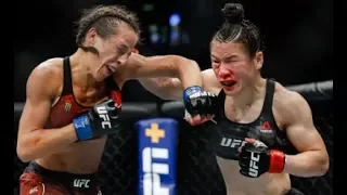 Zhang Weili VS Joanna Jedrzejczyk highlights