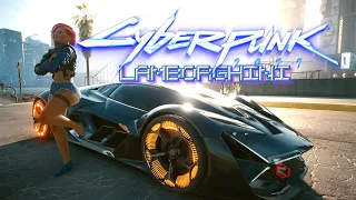 Cyberpunk 2077 Lamborghini Terzo Millennio Car Mod