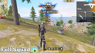 HACKER TEAM 😱 SOLO VS SQUAD 😕 GARENA FREE FIRE