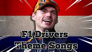 If F1 Drivers had a Theme Song