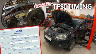 How To : TFSI TIMING BELT and CHAIN