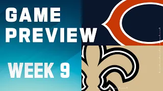 Chicago Bears vs. New Orleans Saints | 2023 Week 9 Game Preview