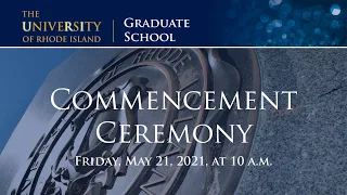 Graduate School Commencement Ceremony 2021