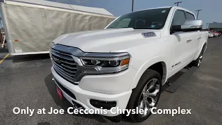 2020 Ram 1500 Laramie Longhorn Crew Cab 4x4 walkthrough at Joe Cecconis Chrysler