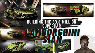 Lego Technic 42115 লেগো টেকনিক - Lamborghini Sián FKP 37 - Unboxing, Speed Build and Review [4k]
