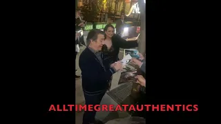 Ciarán Hinds Signing Autographs in Hollywood, CA 2022