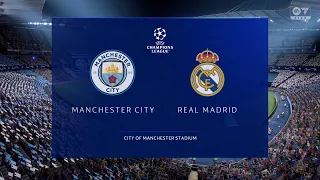 Manchester City vs Real Madrid | Champions League 2023/24 Play/offs | FC24