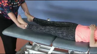 Lower Extremity Long Lever Myofascial Release Unwinding