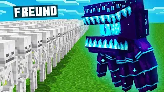 Ich PRANKE FREUND mit OP BOSS in MOB BATTLE! - Minecraft