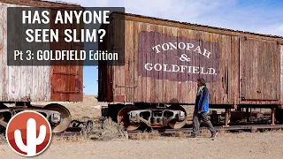 Remnants of the TONOPAH & GOLDFIELD RAILROAD, Goldfield Cemetery & More! | Seeking Seldom Seen Slim