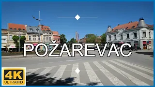 [4K] Požarevac- Serbia🇷🇸Walking Tour - City Centre