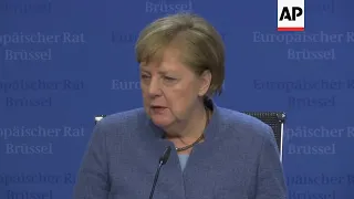 Merkel: EU wants to avoid 'disorderly Brexit'