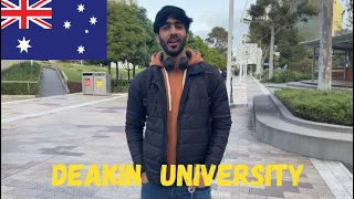 A DAY IN DEAKIN UNIVERSITY, BURWOOD, MELBOURNE // FREE LUNCH // FREE PIZZA .