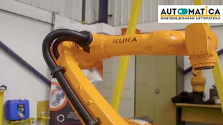 Роботы KUKA - промышленные и коллаборативные, роботы для сварки, покраски и укладки