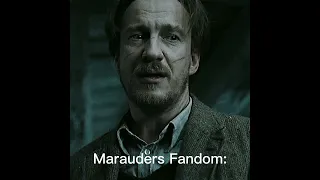 Only the Marauders Fans can understand this