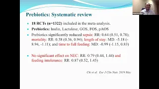 Prebiotics & Probiotics for Preterm Infants Current Status, Prof  Sanjay Patole, SMU West Australia