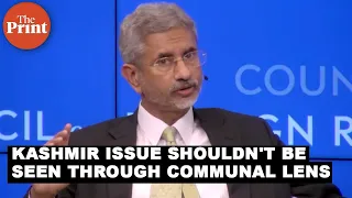 Kashmir issue shouldn't be seen through a communal lens: S Jaishankar