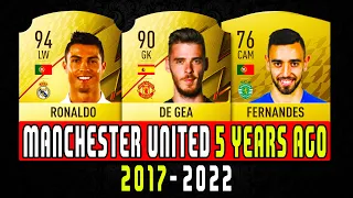 THIS IS HOW MANCHESTER UNITED LOOKED 5 YEARS AGO VS NOW! ⭐