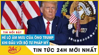 Tin mới nhất Bộ Tư pháp Mỹ bước đầu chịu thua trong vụ khám xét nhà ông Trump | TV24h