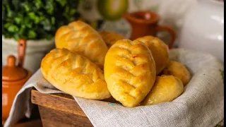 Traditional Russian Piroshki with Jam