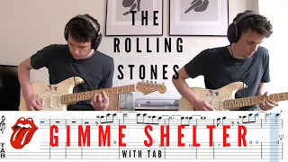 Gimme Shelter - The Rolling Stones - Guitar Cover with Tab