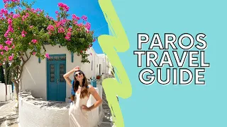 THE COOLEST ISLAND IN GREECE: PAROS | Mom Daughter Travel Vlog