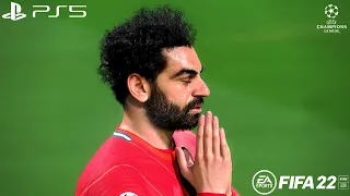 FIFA 22 - Inter Milan vs. Liverpool - UEFA Champions League 21/22 RO16 Full Match PS5 Gameplay | 4K