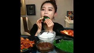 SUB)Cheese Rosé Tteokbokki, Gimbap, Deep-fried food Mukbang ASMR Eating Sounds#160