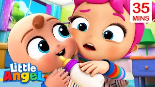 Taking Care Of Baby Brother + More Educational Kids Songs & Nursery Rhymes By Little Angel