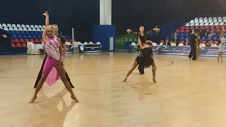 Огни Москвы 2017, WDSF Open La F Ru