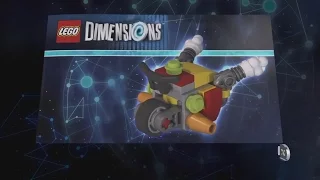 Lego Dimensions Krusty Vehicle Instructions - Clown Bike Cannon Bike Anti-Gravity Rocket Bike