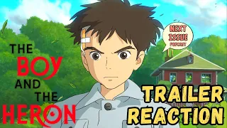 THE BOY AND THE HERON | Official Teaser Trailer Reaction | Studio Ghibli
