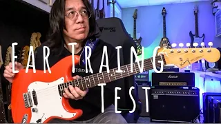 Beginner Ear Training Test For Relative Perfect Pitch on Chord Progressions