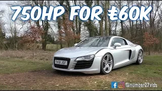 TTS AUDI R8 - Twin Supercharged 750hp MONSTER