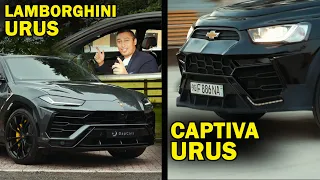 ЛАМБОРЖИНИ УСТАЛАРИ КАПТИВАДАН URUS ЯСАШДИ