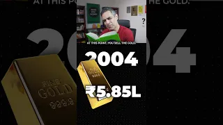 Lakhs vs Crores ka difference!  Sona ya STOCK MARKET? | Ankur Warikoo #shorts