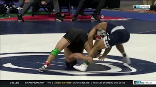 Top 10 Best Takedowns at The 2021 B1G Ten Wrestling Championship