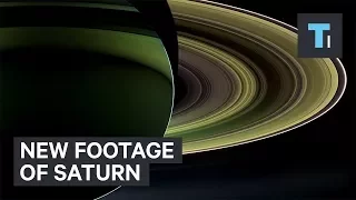 NASA Video Of Saturn With Stunning Real Images From Cassini