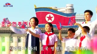 Let's Love the Motherland 사랑하자 나의 조국 - DPRK Song (eng. sub.)